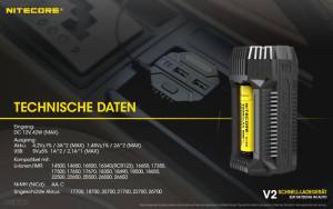 NITECORE 12V Ladegerät V2
