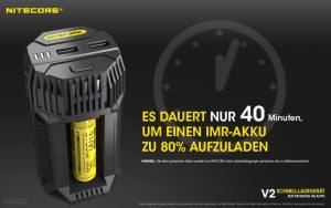 NITECORE 12V Ladegerät V2