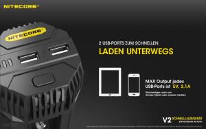 NITECORE 12V Ladegerät V2