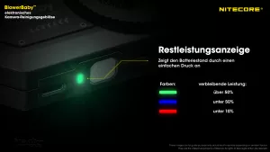 NITECORE BLOWERBABY  - Gebläse
