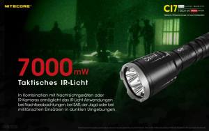 NITECORE Chameleon CI7 - mit IR-LED