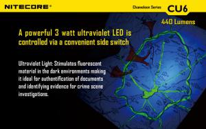 NITECORE Chameleon CU6 - mit UV-LED