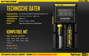 NITECORE - Digicharge D2