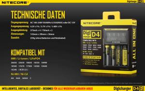 NITECORE - Digicharge D4EU