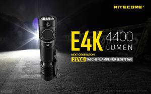 NITECORE E4K - max. 4400 Lumen