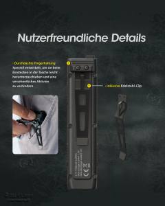 NITECORE EDC27 - max. 3.000 Lumen