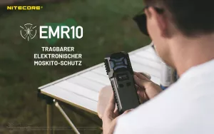 NITECORE EMR10 - Mückenabwehr - incl. Akkus und Powerbank-Funktion