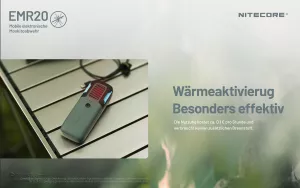 NITECORE EMR20 - Mückenabwehr - intergrierter Akku