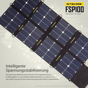 NITECORE FSP100 - 100W Solarpanel