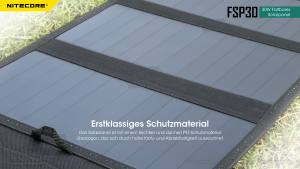 NITECORE FSP30 - 30 W Solarpanel