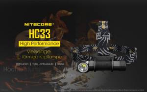 NITECORE HC33 - max. 1800 Lumen