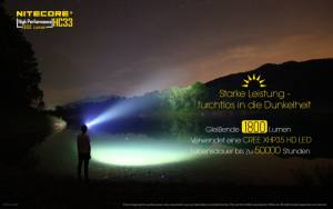 NITECORE HC33 - max. 1800 Lumen