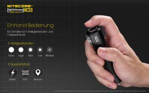 NITECORE HC33 - max. 1800 Lumen