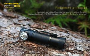 NITECORE HC33 - max. 1800 Lumen