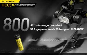 NITECORE HC65 V2 - max. 1750 Lumen