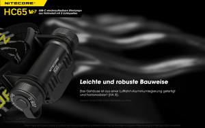 NITECORE HC65 V2 - max. 1750 Lumen
