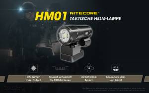 NITECORE HM01 - max. 320 Lumen