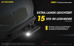 NITECORE HM01 - max. 320 Lumen
