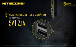 NITECORE - Intellicharge I8