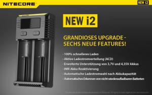 NITECORE - Intellicharge NEW I2