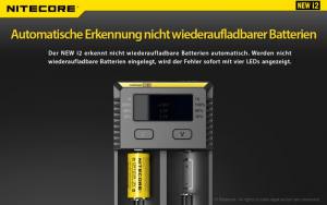 NITECORE - Intellicharge NEW I2