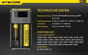 NITECORE - Intellicharge NEW I2