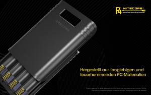 NITECORE - Ladegerät F4 - mit Powerbankfunktion