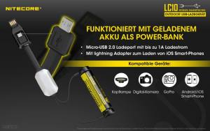 NITECORE - Ladegerät LC10
