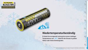 NITECORE - Li-Ion Akku 21700 - 4200mAh - LTHPI