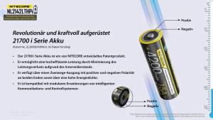 NITECORE - Li-Ion Akku 21700 - 4200mAh - LTHPI