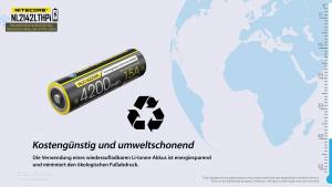 NITECORE - Li-Ion Akku 21700 - 4200mAh - LTHPI