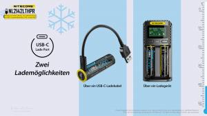 NITECORE - Li-Ion Akku 21700 - 4200mAh - LTHPR