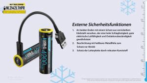 NITECORE - Li-Ion Akku 21700 - 4200mAh - LTHPR