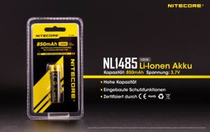 NITECORE - Li-Ion Akku Typ 14500/850 mA
