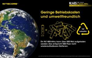 NITECORE - Li-Ion Akku Typ 14500/850 mA