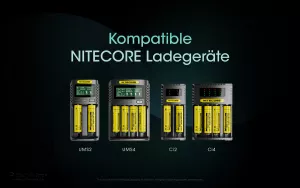 NITECORE - Li-Ion Akku Typ 18650 / 3600 mAh