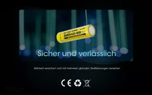NITECORE - Li-Ion Akku Typ 18650 / 3600 mAh