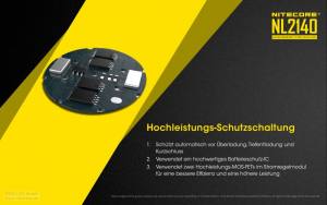 NITECORE - Li-Ion Akku Typ 21700/4000mAh