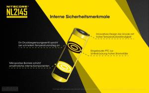 NITECORE - Li-Ion Akku Typ 21700/4500mAh