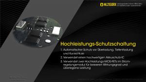 NITECORE Li-Ion Akku Typ 21700/5000mAh - NL2150RX mit Powerbankfunktion