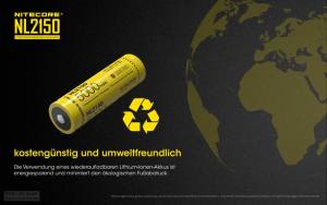 NITECORE - Li-Ion Akku Typ 21700/5000mAh