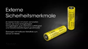 NITECORE - Li-Ion Akku Typ 21700/5300mAh