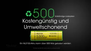 NITECORE - Li-Ion Akku Typ 21700/5300mAh