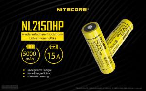 NITECORE - Li-Ion Akku Typ 21700HP /5000mAh