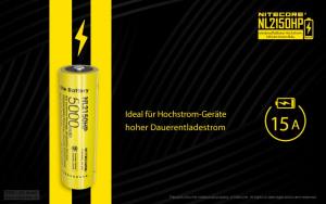 NITECORE - Li-Ion Akku Typ 21700HP /5000mAh