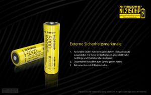 NITECORE - Li-Ion Akku Typ 21700HP /5000mAh