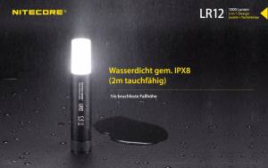 NITECORE LR12 - max. 1.000 Lumen