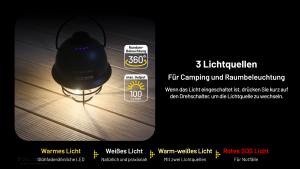 NITECORE LR40 - max. 100 Lumen