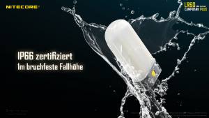 NITECORE LR60 - max.280 Lumen - mit Powerbank-Funktion für 21700 und 18650 Akkus