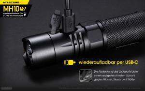 NITECORE MH10 V2.0 - Max. 1.200 Lumen